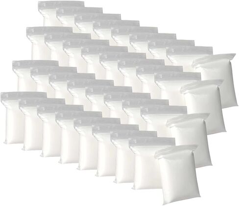 White Air Dry Clay for Kids - 36 Individually Bagged Airdry Clays for Arts & Crafts - Soft, Squishy Cosplay Foam Slim Clay for Home & School - Moldable, No-Mess Air Dry Modeling Clay - 12 Ounces in Saudi Arabia