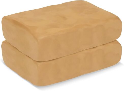 ZEHIQ Air Dry Clay-2.2 lbs Natural White Pottery Clay for Craft Projects in Kuwait