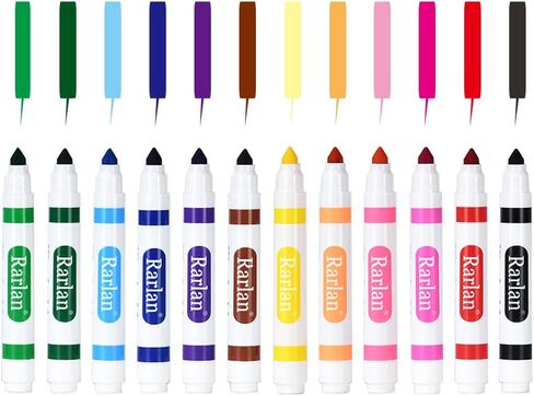 Rarlan Washable Markers Bulk for Kids, Bulk pack, 12 Colors, 240 Count in Kuwait