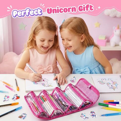 beefunni 68PCS Washable Markers Set for Kids 4-8, Art Supplies for Girls in Saudi Arabia