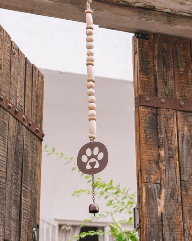 Pet Memorial Wind Chime for Loss of Dog - 28" Paw Print Dog Windchime in Saudi Arabia