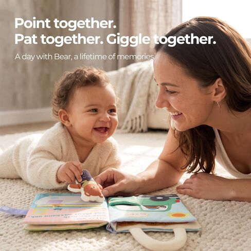 let's make Busy Book for Babies 6-12 Months, Soft, Quiet Baby Activity Book in Saudi Arabia