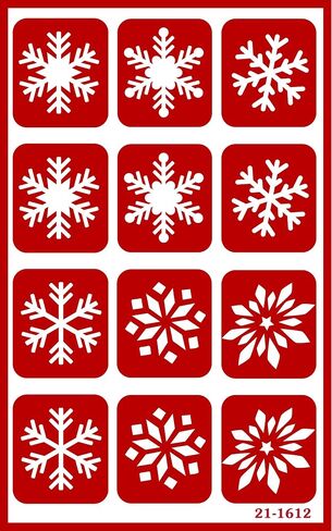 Armour Products Over N Over Reusable Stencils, 5 x 8 Sheet, Multi-Colour in Kuwait