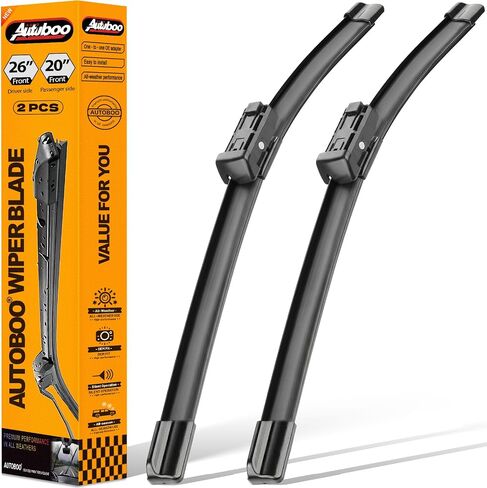OEM Windshield Wiper Blade Replacement for VW Volkswagen Jetta CC Passat 2011 2012 2013 2014 2015 2016 2017 2018 2019 -Original Factory Quality 24"+19" (Set of 2) Top Lock 16mm in Kuwait