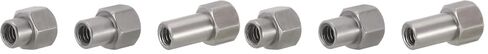 INJORA 2/3/5mm M2 Stainless Steel Long Wheel Nuts for 1/24 Axial SCX24 in Kuwait
