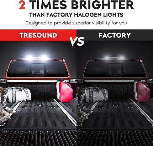 لـ 2004-2008 Ford F150، 2007-2010 Ford Explorer، 2006-2008 Lincoln Mark Third LED 3rd ضوء الفرامل ضوء البضائع مصباح إيقاف التثبيت العالي (عدسة مدخنة) in Kuwait