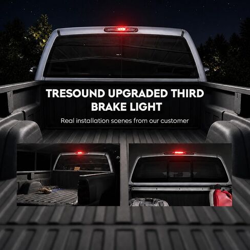 لـ 2004-2008 Ford F150، 2007-2010 Ford Explorer، 2006-2008 Lincoln Mark Third LED 3rd ضوء الفرامل ضوء البضائع مصباح إيقاف التثبيت العالي (عدسة مدخنة) in Kuwait