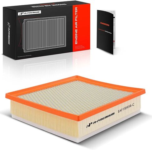 A-Premium Engine Air Filter Compatible with Toyota Models - Sequoia 2014-2022, Tacoma 2016-2023, Tundra 2013-2021, 3.5L 4.0L 4.6L 5.7L, Replace# 17801-0P100, CA11895 in Kuwait