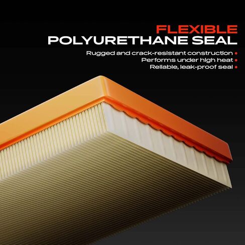 A-Premium Engine Air Filter Compatible with Toyota Models - Sequoia 2014-2022, Tacoma 2016-2023, Tundra 2013-2021, 3.5L 4.0L 4.6L 5.7L, Replace# 17801-0P100, CA11895 in Kuwait