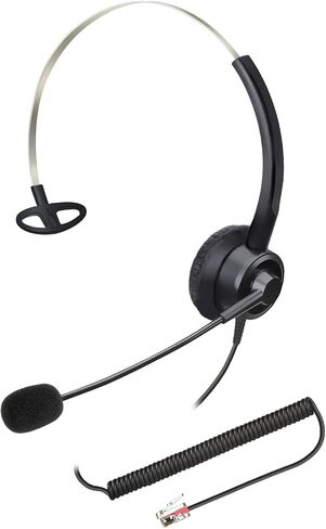 Callez Phone Headsets RJ9 with Noise Cancelling Mic for Polycom VVX Phones in Kuwait