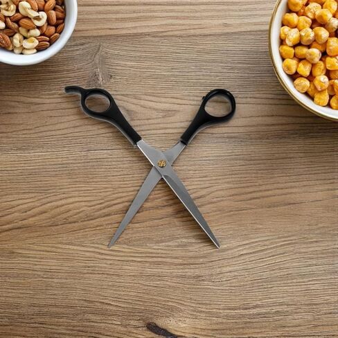 5pcs PET Straight Grooming Scissors with Ergonomic Handle in Kuwait