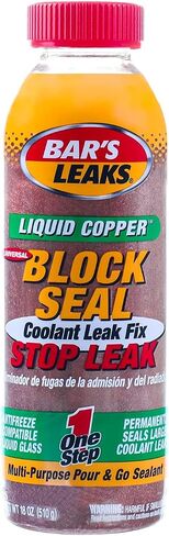 Bar's Leaks 1109 Block Seal Liquid Copper Intake and Radiator Stop Leak - 18 oz. (4 Pack) in Kuwait