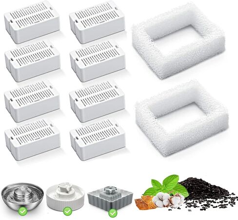 Cat Water Fountain Replacement Filter, Fit Ceramic Pet Water Fountain in Kuwait