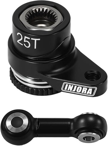 INJORA 25T Servo Saver for Arrma Mojave Typhon Granite Grom Losi Nascar in Saudi Arabia