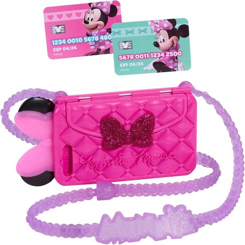 Disney Junior Minnie Mouse Chat with Me Pretend Play Cell Phone Set, Lights and Sounds, Kids Toys for Ages 3 Up by Just Play in Kuwait