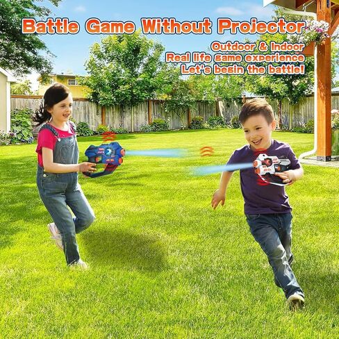 Histoye Laser Tag Guns مجموعة من 2 مع عرض لعبة إطلاق النار على Lazer للأطفال المراهقين البالغين مع Digital LED SCORE DISLAY DIRDAY EASTER TOYS FOR 6 7 8 9 10 11 12+YEARY BOYS in Kuwait