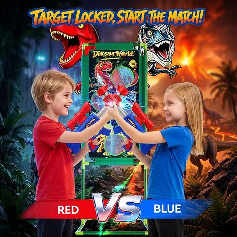 Dimoarch Dinosaur Shooting Game Toys for Kids Boys Ages 4 5 6 7 8 9 10 in Kuwait