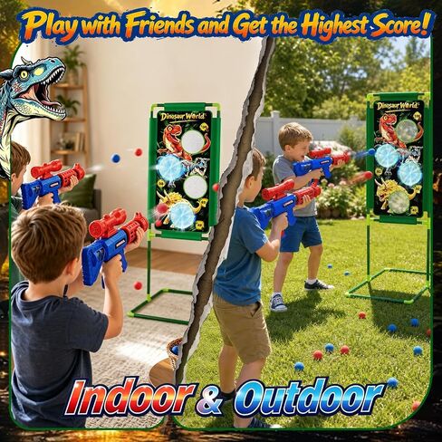 Dimoarch Dinosaur Shooting Game Toys for Kids Boys Ages 4 5 6 7 8 9 10 in Kuwait