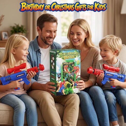 Dimoarch Dinosaur Shooting Game Toys for Kids Boys Ages 4 5 6 7 8 9 10 in Kuwait