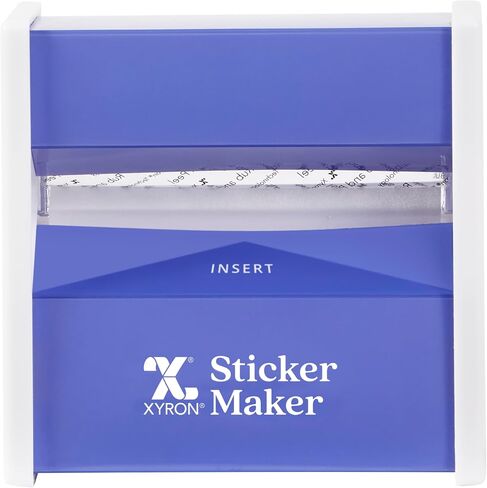 Xyron Permanent Adhesive Refill for Create-a-Sticker XRN500, 5" x 20', Refill Cartridge (AT1505-20) & Sticker Maker, 3", includes Permanent Adhesive 3" x 20', Disposable (100111) in Kuwait