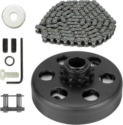 Go Kart Clutch 3/4 Bore 12T with #35 Chain, Centrifugal Clutch for Minibike and Fun Kart, Compatible with Honda GX160, GX200, GX 140, GX120, GC160, GC190, Harbor Freight, Briggs and Stratton Tecumseh in Kuwait