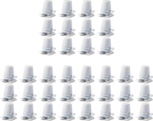 jarbins 12 Pcs Wind Up Toy Base Mechanism Wind Up Robot Toy Clockwork Legged Robot Movement Mechanism DIY Crafts Toy (White) in Saudi Arabia