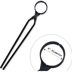 Simond Store 26" Blacksmith Tong - foundry crucible tongs - Heavy Duty Steel Graphite Crucible tong - Lifting and Pouring crucible tools for Smelting Metal Melting Refining Casting Gold, Silver in Saudi Arabia