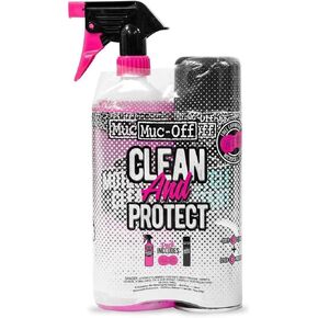 Muc Off Motorcycle Care Duo Kit - Motorcycle Cleaning Kit, Motorcycle Detailing Kit - Includes Motorcycle Cleaner and Protection Spray in Saudi Arabia