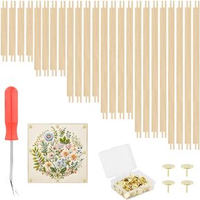24 PCS Needlepoint Wooden Stretcher Bars Set, 6 Sizes 6/8/10/12/14/16 Inch in Kuwait
