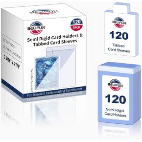 1000ct Soft Trading Card Sleeves - Clear Penny Sleeves, Toploaders for Trading Cards, Card Protector Sleeves for Standard Cards, Baseball Cards, Sports Cards, Game Cards, MTG, Football Cards in Kuwait