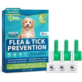Flea and Tick Prevention for Small Dogs (5 to 22 lbs), Dog Flea Treatment in Kuwait