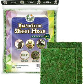 DUSPRO 71"x11" Real Forest Sheet Moss Roll, Peel and Stick Moss Sheets in Kuwait