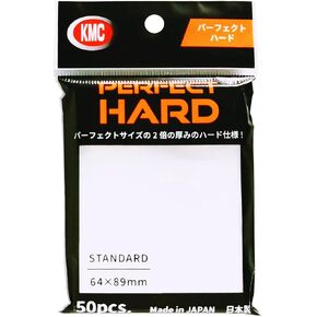 KMC Sleeves: Standard Perfect - Hard 50CT in Kuwait