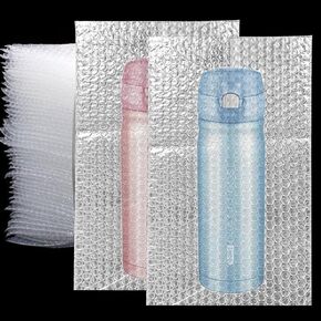 50Pcs Clear Bubble Out Bags, 10"x14" Bubble Pouches Bags for Shipping, Double Wall Bubble Cushioning Wrap Bags for Moving Packaging Storage Fragile China Dishes Electronic Item-Large Bubble Pouches in Saudi Arabia