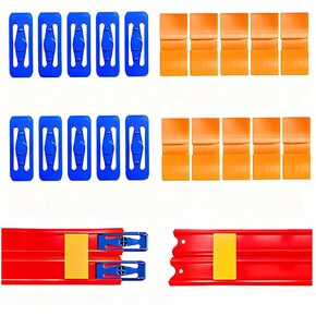 [25 Pack] K TOMOTO Racetrack Connectors Compatible with Hot Wheels Tracks in Kuwait