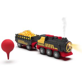 Steam Train for Wooden Tracks – Battery Operated Train Set with Realistic Smoke, Lights & Sound, Motorized Toy Trains Compatible with Thomas & Friends, Brio, for Kids Ages 3-8 in Kuwait