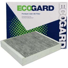 ECOGARD XC36154C Premium Cabin Air Filter with Activated Carbon Odor Eliminator Fits Chevrolet Cruze 2011-2016, Trax 2013-2021, Malibu 2013-2015, Sonic 2012-2019, Spark 2013-2021, Cruze Limited 2016 in Saudi Arabia