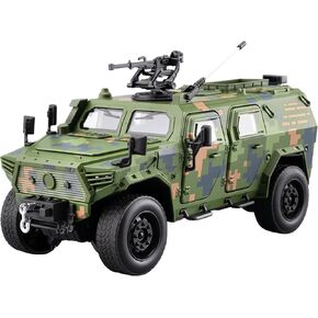Diecast 1:20 Army Truck, Military Vehicle Toy, SWAT Car, 26 Movable Points in Kuwait