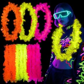 Mega-L 12 Pcs Glow in The Dark Necklace, Glow in The Dark Party Supplies in Saudi Arabia