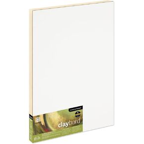 Ampersand Museum Series Claybord Panels for Paint and Ink, 3/4 Inch Depth Cradled, 18X24 Inch (CBSC18) in Saudi Arabia
