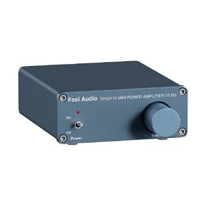 Fosi Audio V1.0G 2 Channel Class D Mini Stereo Amplifier for Home Speakers TPA3116 50W x 2 with Power Supply in Saudi Arabia