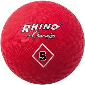 Champion Sports 5" Playground Ball, Red in Saudi Arabia