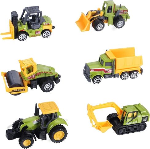 ANDOLO Mini Construction Truck Toy Small Construction Toys Vehicle Tractors in Kuwait