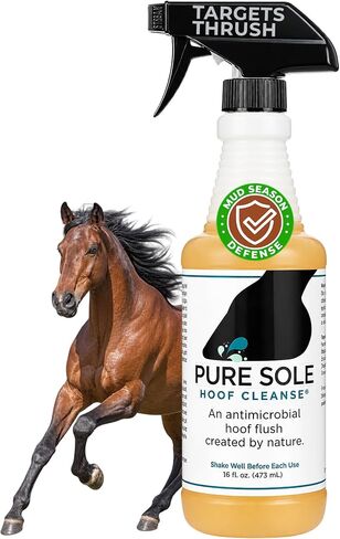 Pure Sole Hoof Cleanse Thrush Treatment Spray for Horses, 16 oz in Saudi Arabia