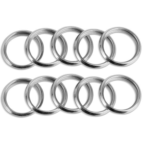 M16 Oil Drain Plug Gaskets Crush Washers Seals Rings Fits for Subaru Outback Legacy Impreza Forester BRZ XV Crosstrek, Replacement for The Part # 803916010, Used for Oil Change, 10 Pack in Kuwait