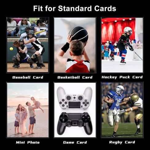 1000ct Soft Trading Card Sleeves - Clear Penny Sleeves, Toploaders for Trading Cards, Card Protector Sleeves for Standard Cards, Baseball Cards, Sports Cards, Game Cards, MTG, Football Cards in Kuwait