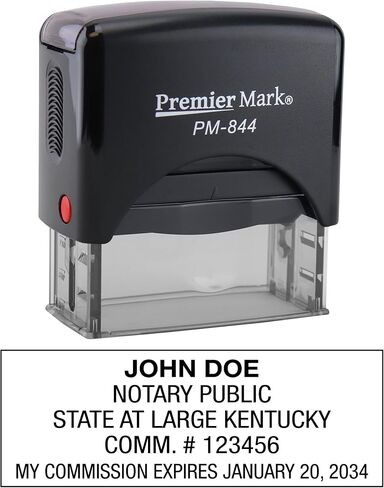 Notary Self-Inking Stamp for All 50 States - Meets State Specifications (Alabama) in Kuwait