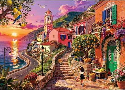 HUADADA Puzzles for Adults 1000 Pieces-Rabbit House Puzzles in Kuwait
