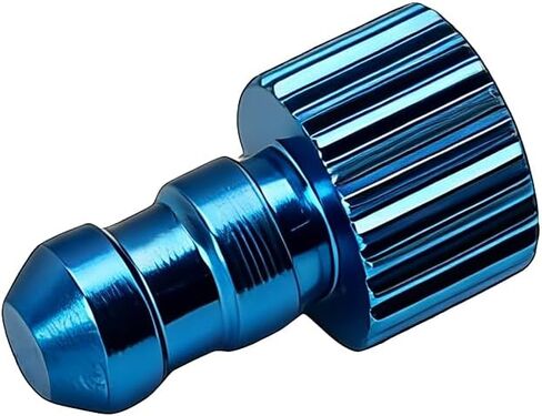 4PCS Fuel Tube Plug for RC Boat RC Airplane Aluminum Alloy Fuel Tube Stopper Suitable for 3-4mm Inner Diameter Tubing -Blue in Saudi Arabia
