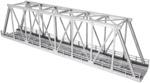 1:87 Model Railroad Lattice Bridge | Single-Ribbon, HO Scale Bridge, for Dioramas in Kuwait